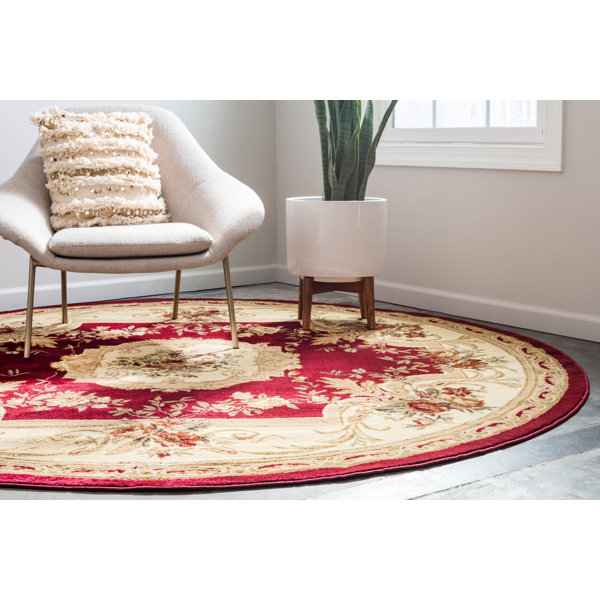 Sheffield Beige / Red Area Rug & Reviews Birch Lane